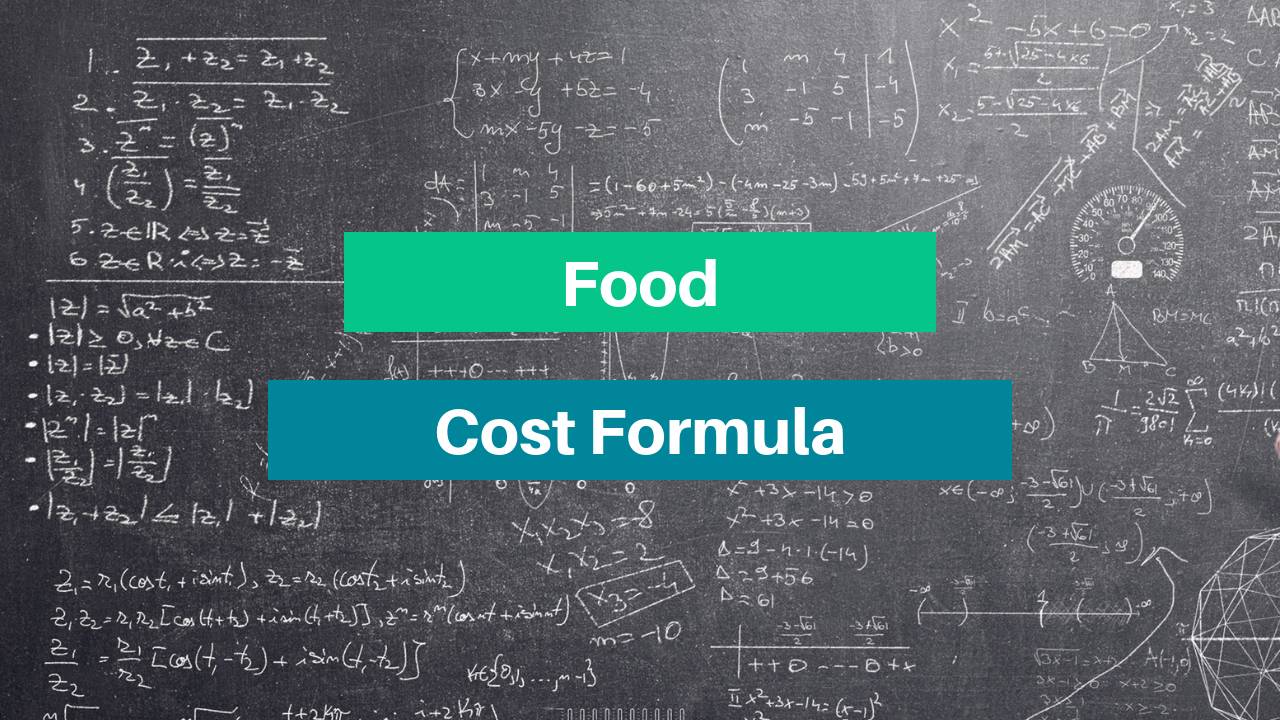 Food Cost Formula