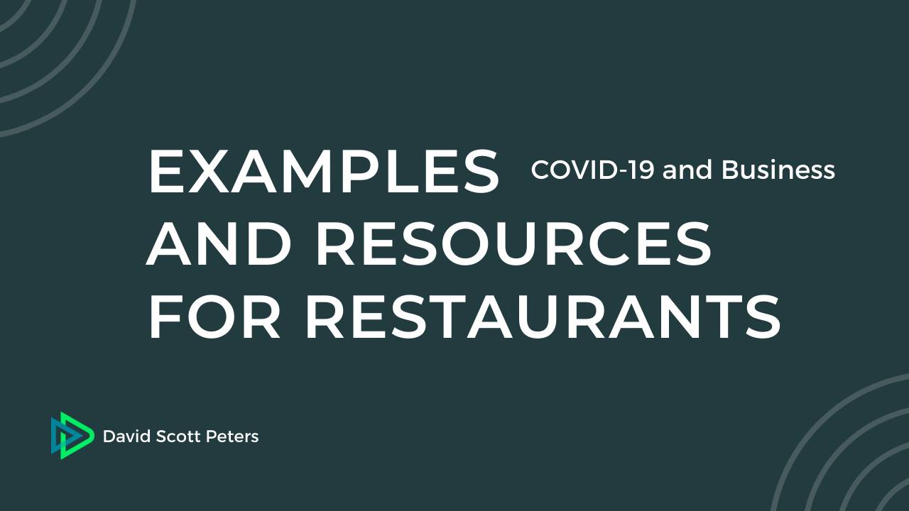 Restaurant Ingenuity and Support During COVID-19