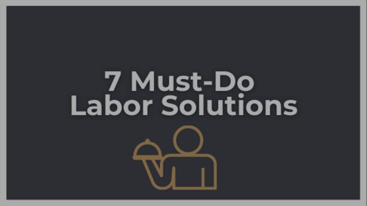 Restaurant Solutions to Lower and Control Labor Cost