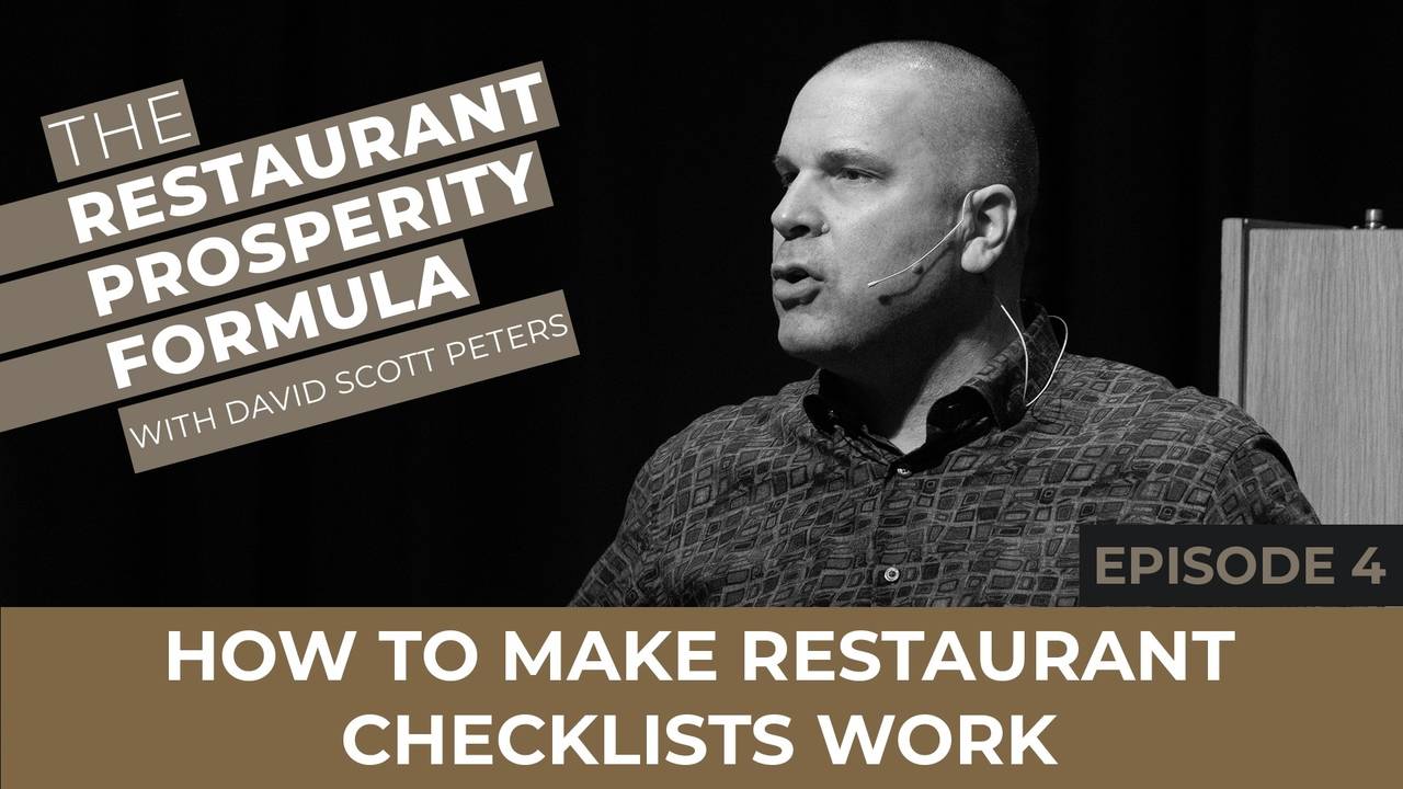 Restaurant Checklist to Manage Managers – Podcast Episode 4