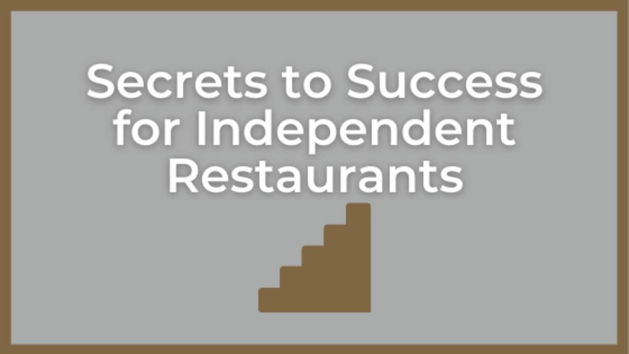 Restaurant 101 and Other Concepts for Independent Restaurant Success