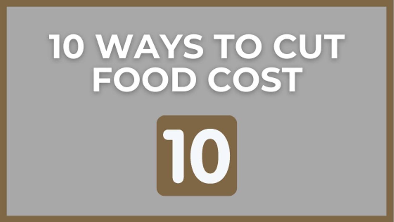 Restaurant Management Tips for Controlling Food Cost