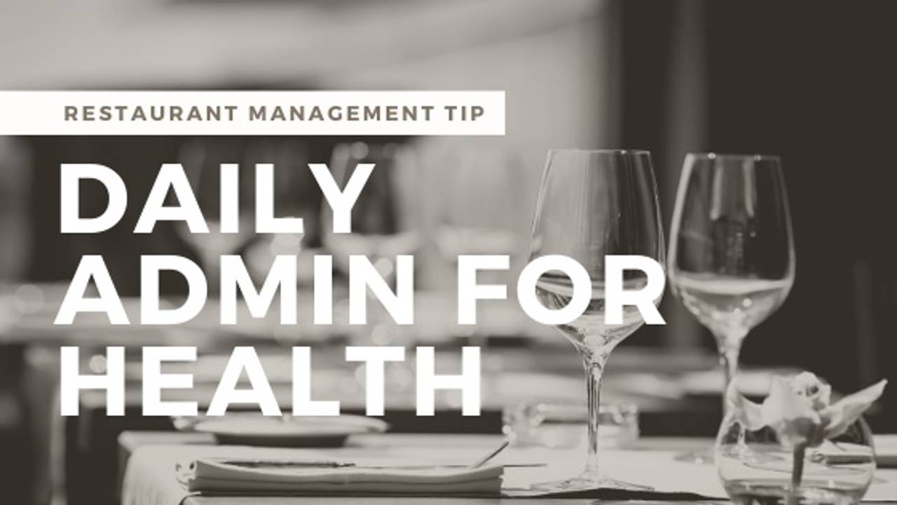 Restaurant Management System: A Basic Approach for Restaurant Health