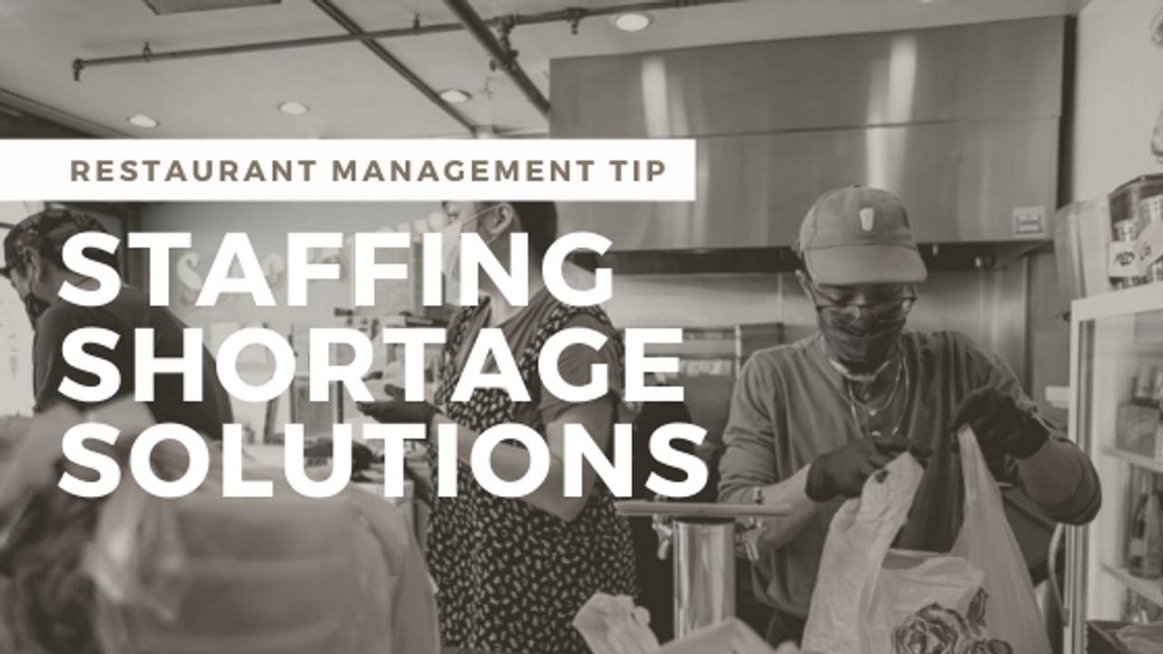 Ideas to Manage Staffing Shortage in Your Restaurant Business
