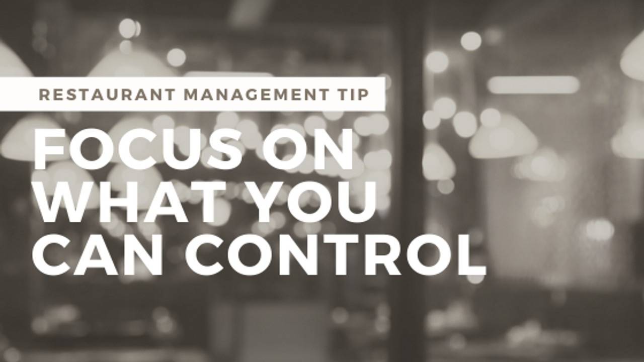 What You Control as a Restaurant Owner