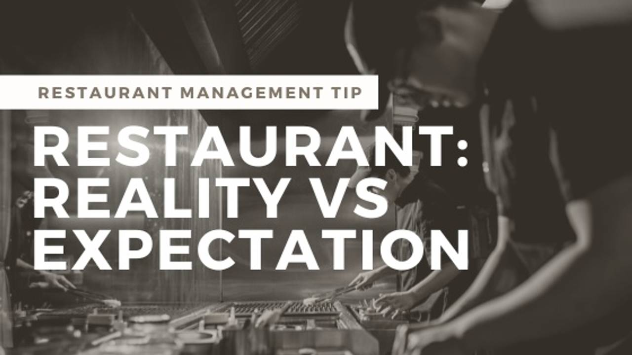 Restaurant Success: Expectation vs Reality