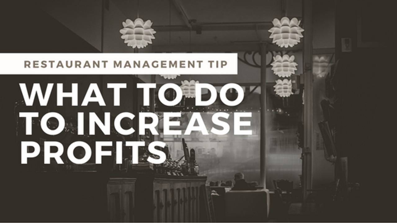 How to Make Your Restaurant More Profitable
