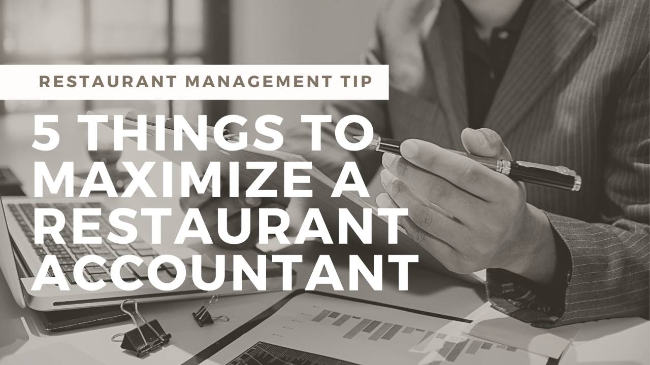 5 Things to Know Before Working with a Restaurant Accountant
