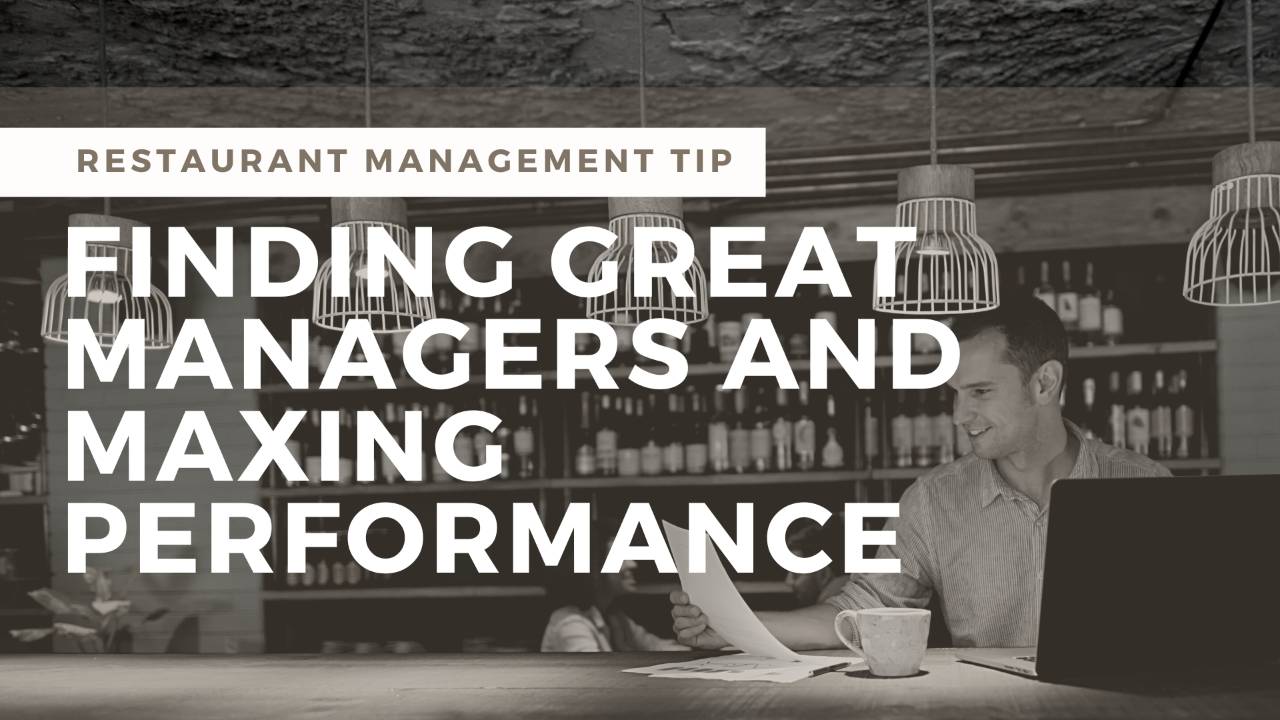 How to Help Restaurant Managers Boost Performance