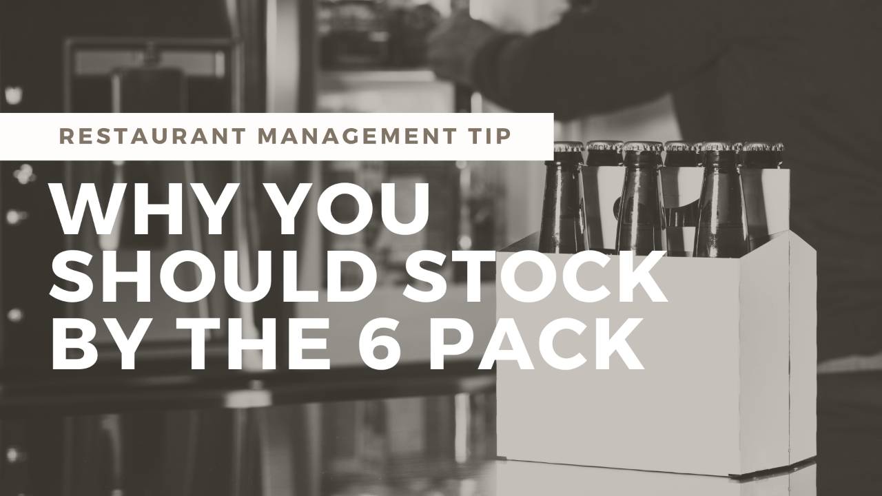 How Stocking the Bar by Six Pack Prevents Theft