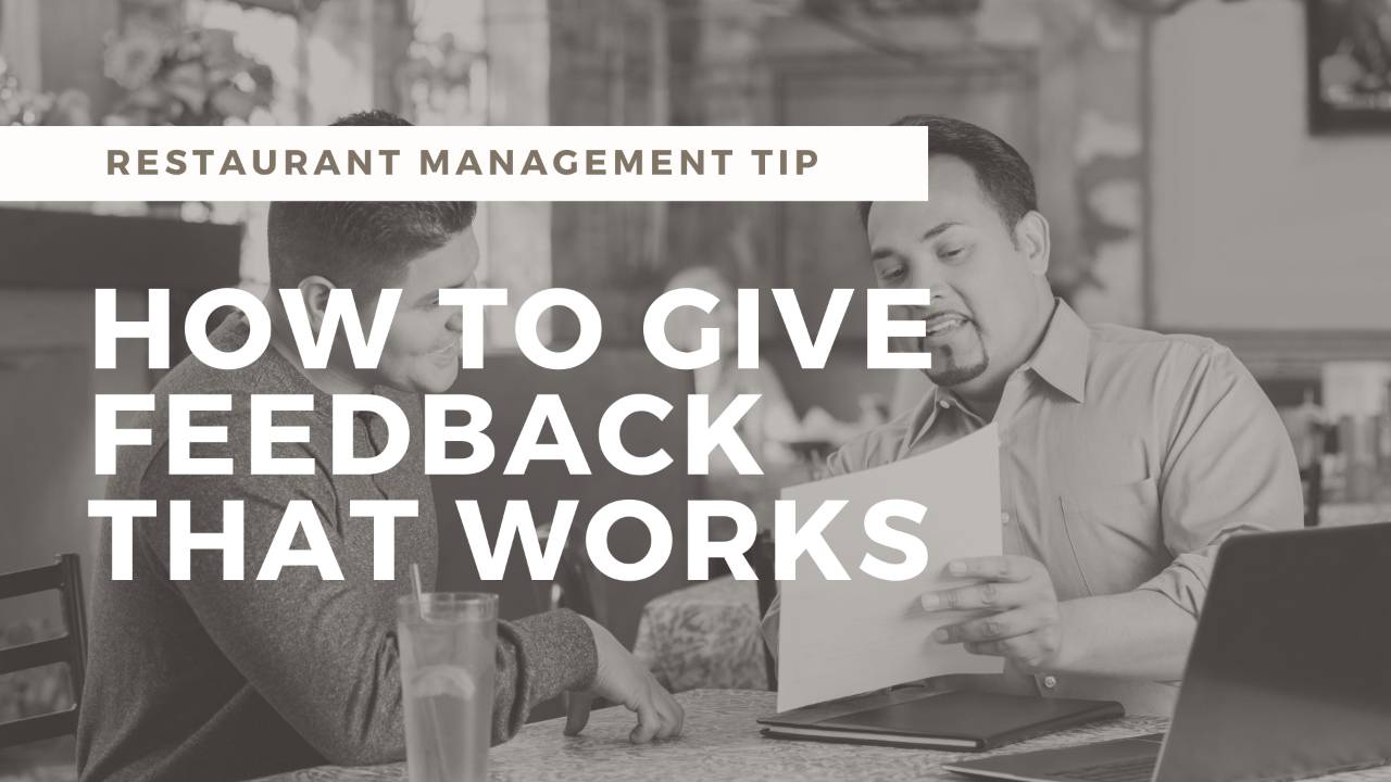 The Secrets to Giving Feedback that Works